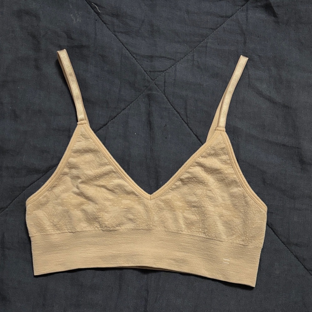 Branwyn Essential Bralette in Light Nude size small